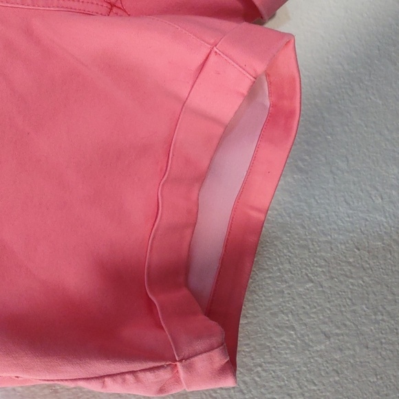 USED TORRID DENIM SHORTS PINK SIZE 18 - Picture 5 of 13